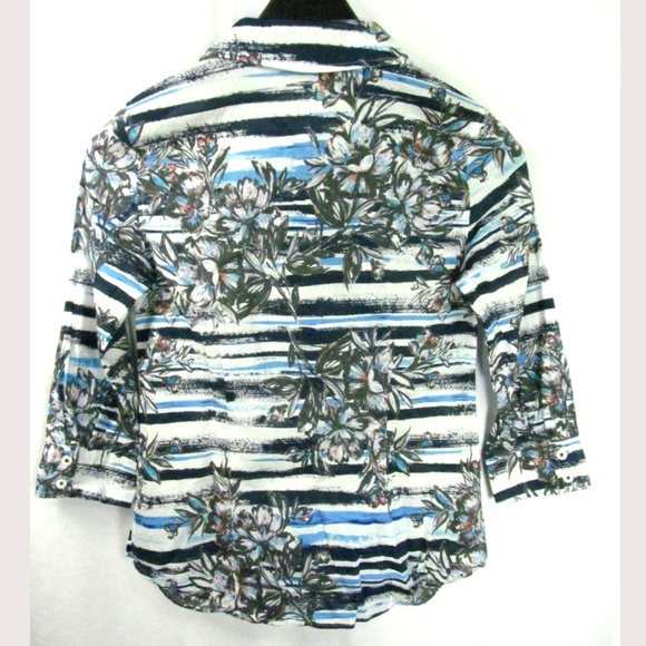 Van Heusen Pullover Shirt Size S/P Multi Color - Picture 4 of 4